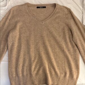 Quince Woman’s Tan Sweater